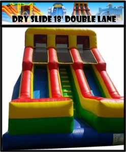 Dry Slide 18' Double Lane