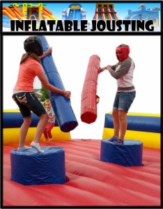 inflatable jousting